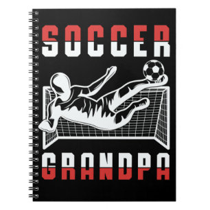 Carnet Grand-père sportif de football