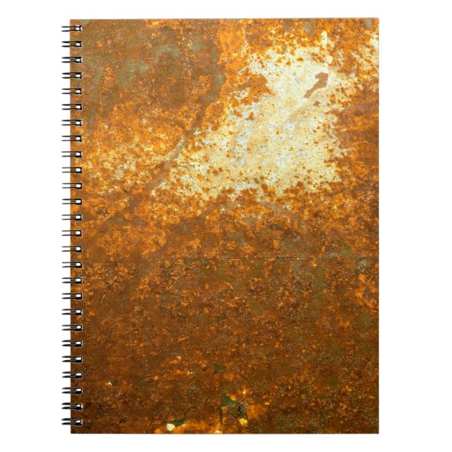 Carnet grand Rust background abstrait, antique, antique,  (Devant)