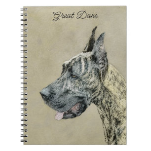 Carnet Grande Danse (Brindle) Peinture - Art Chien origin