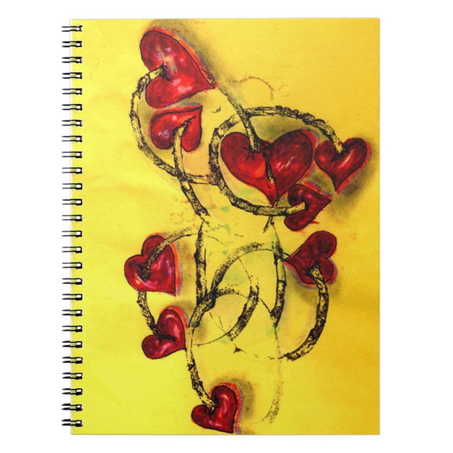 Carnet Grande oeuvre d'art moderne (Devant)