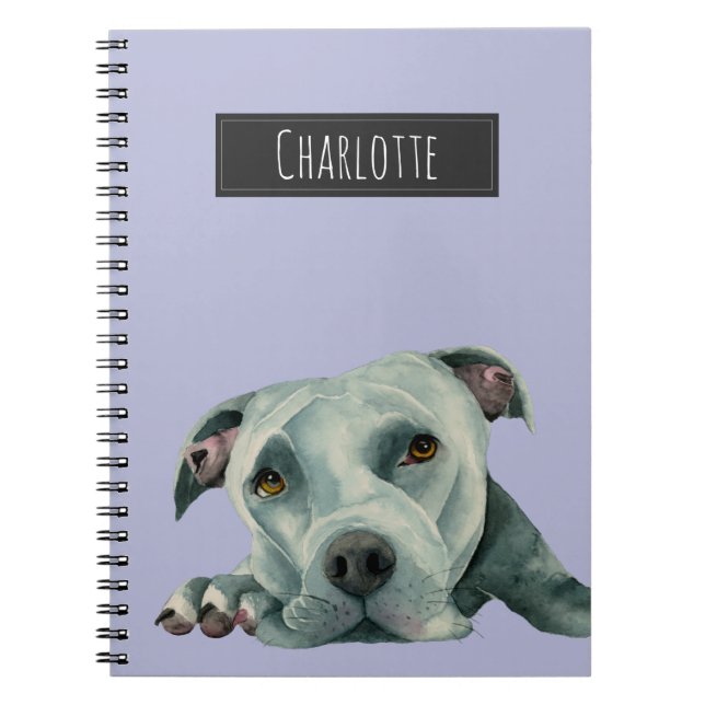 Carnet Grande tête d'Ol - le chien peignant | ajoutent (Devant)