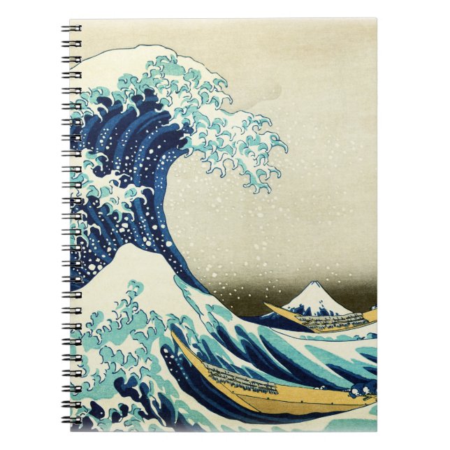 Carnet Grande vague au large de Kanagawa (Devant)