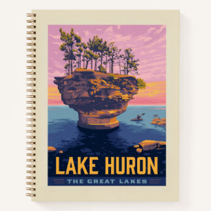 Carnet Grands Lacs Lac Huron