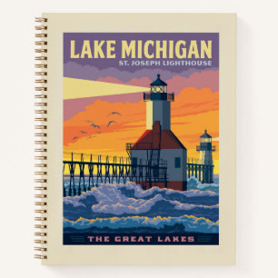 Carnet Grands Lacs   Lac Michigan