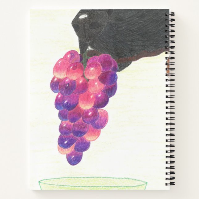 Carnet Grape&Nose notebook (Dos)