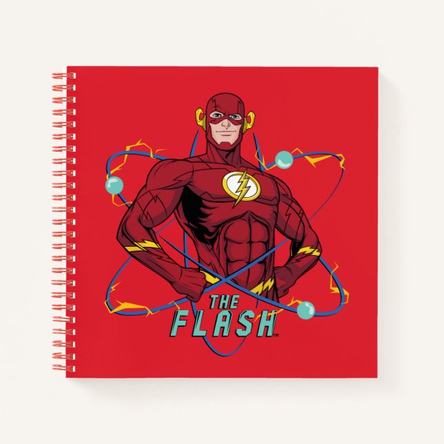 Carnet Graphique atomique Flash de dessin (Devant)