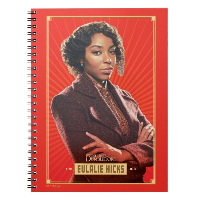 Carnet Graphique de caractères Eulalie Hicks (Devant)