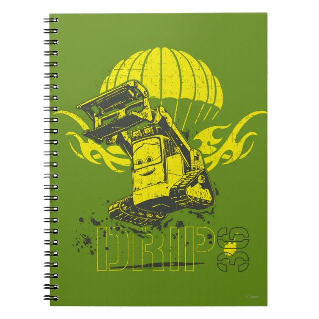 Carnet Graphique de goutte (Devant)