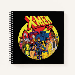 Carnet Graphique de groupe de caractères X-Men '97