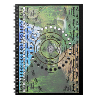 Carnet Graphique de pendule païen Wiccan
