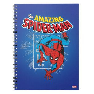 Carnet Graphique de prix rétro Spider-Man