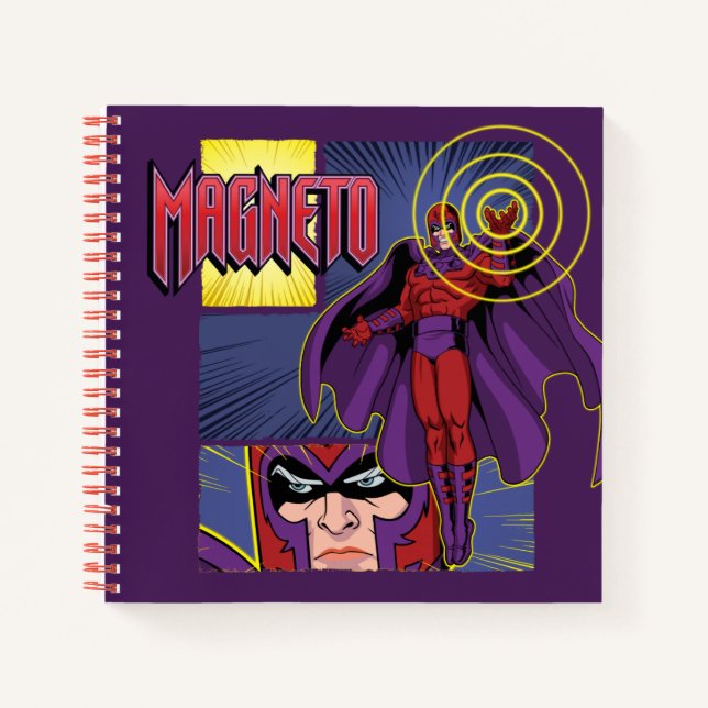 Carnet Graphique du panneau de caractères Magneto (Devant)