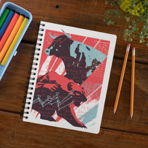 Carnet Graphique Minimaliste Bourse Baissier Haussier