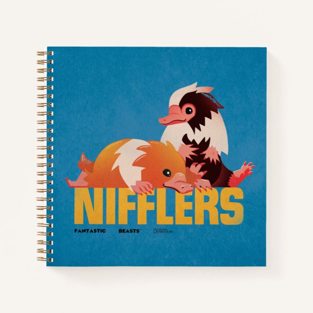 Carnet Graphique Vintage des nifflers (Devant)