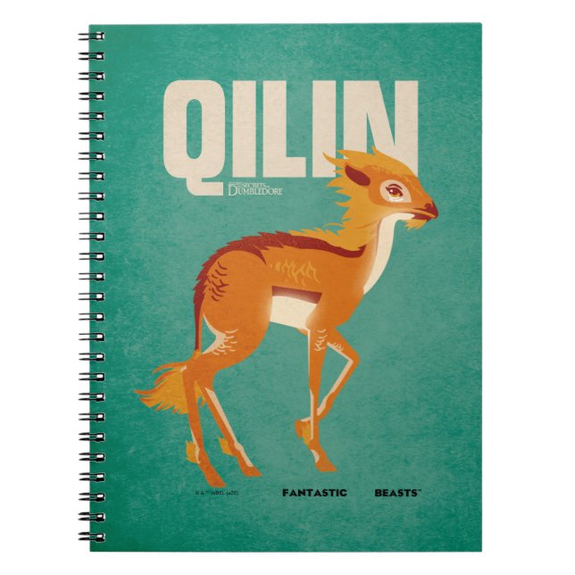 Carnet Graphique Vintage Qilin (Devant)