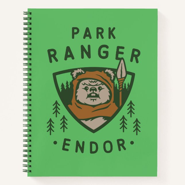 Carnet Graphisme de garde forestier de Wicket (Devant)