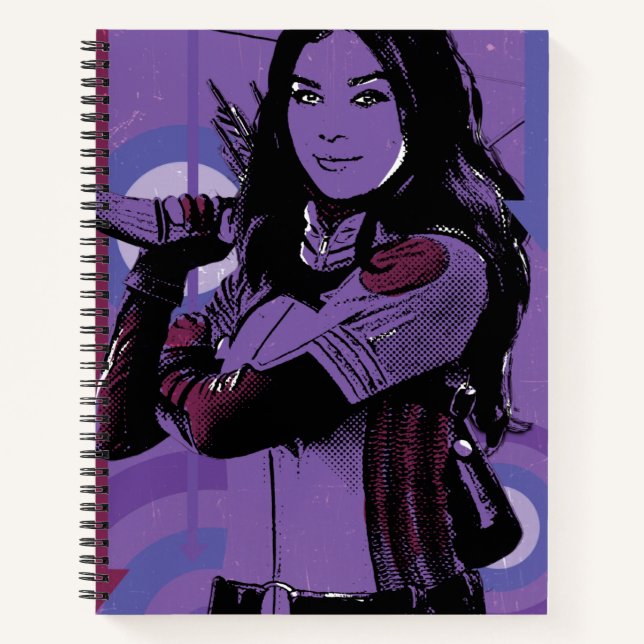 Carnet Graphisme de Kate Bishop (Devant)