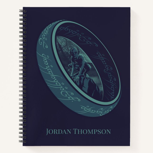 Carnet Graphisme de l'ANNEAU UNIQUE™ GOLLUM™ (Devant)