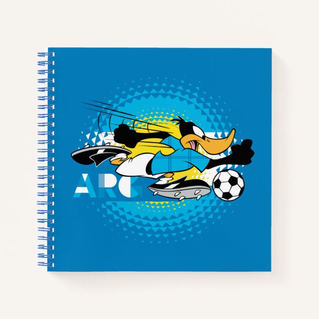 Carnet Graphisme de l'équipe d'Argentine de football avec (Devant)