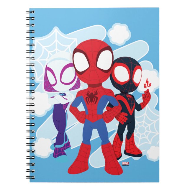 Carnet Graphisme de l'équipe de Spidey (Devant)