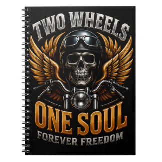 Carnet Graphisme de liberté pour motards 🦅 🏍️