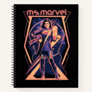 Carnet Graphisme de personnage de Ms. Marvel de The Marve