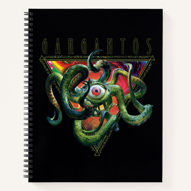 Carnet Graphisme Multivers de Gargantos (Devant)