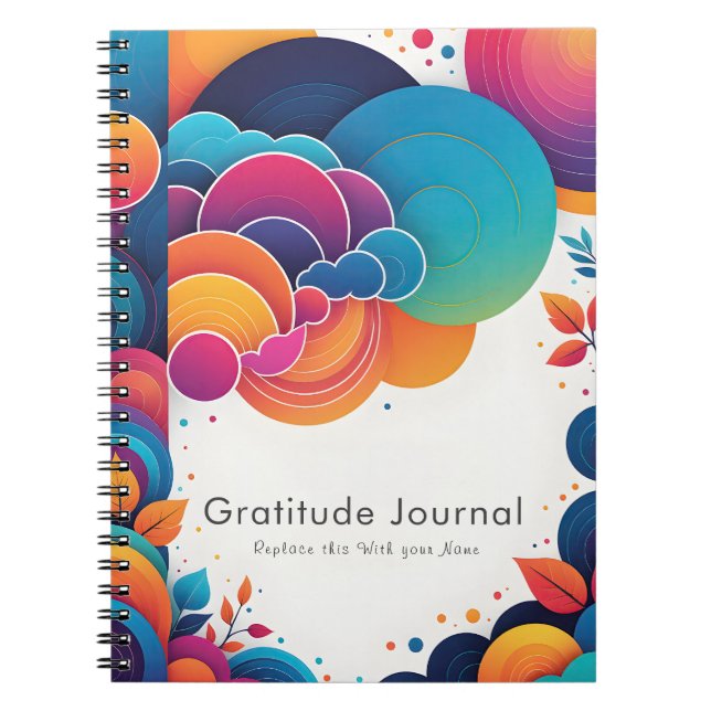 Carnet Gratitude personnalisé (Devant)