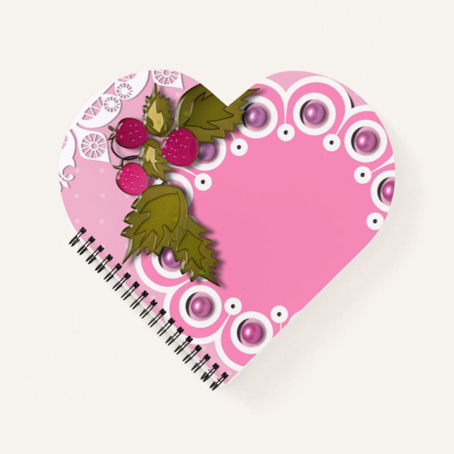 Carnet Grattage rose (Devant)