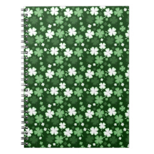 Carnet Green Shamrock, St. Patrick's Day