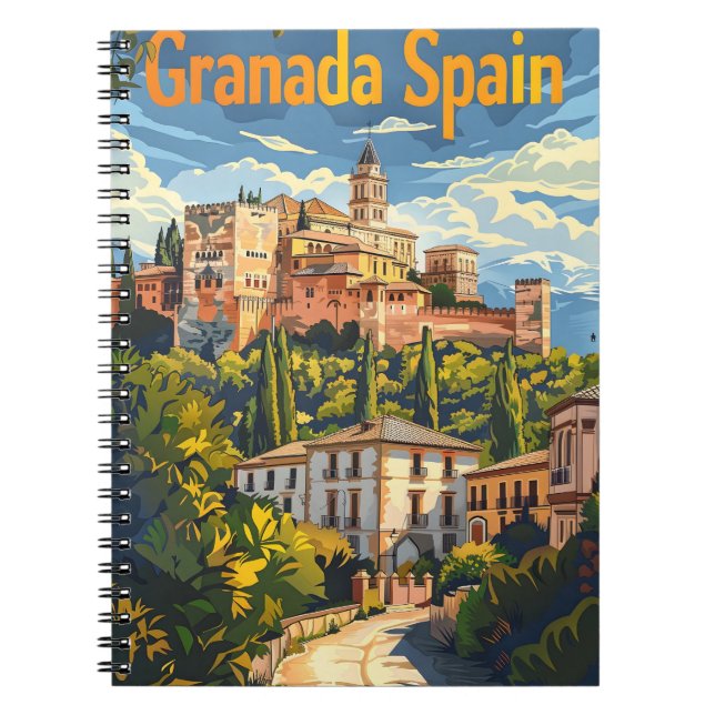 Carnet Grenade Espagne (Devant)