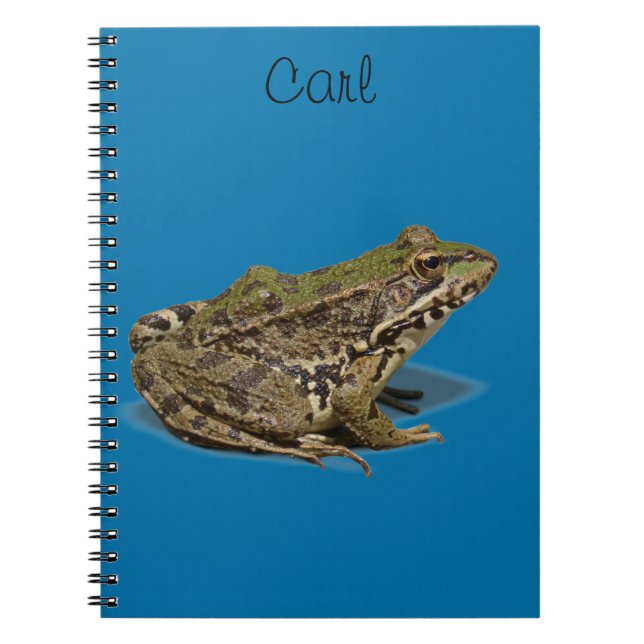 Carnet Grenouille (Devant)