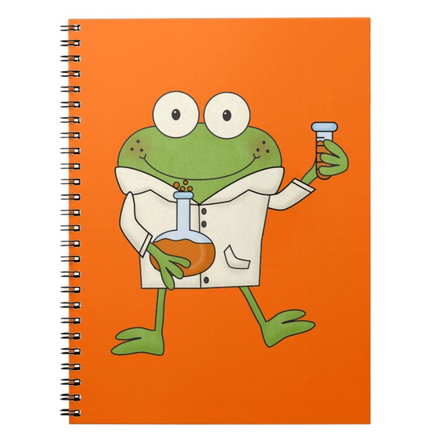 Carnet Grenouille de laboratoire (Devant)