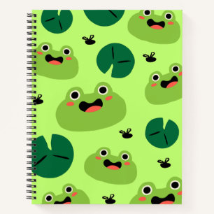 Carnet Grenouille drôle