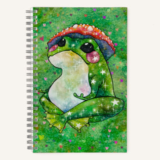 Carnet Grenouille nommée Clover