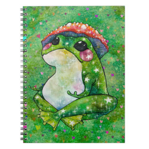 Carnet Grenouille nommée Clover