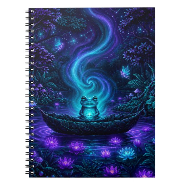 Carnet GrenouilleForêtRêveuse (Devant)