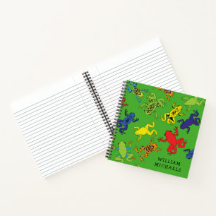 Carnet Grenouilles d'arbre mignonne enfant