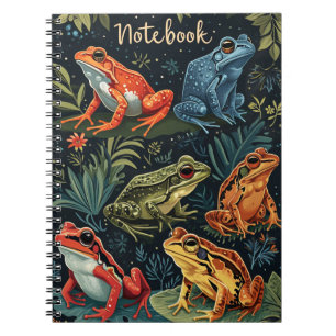 Carnet Grenouilles Vintage