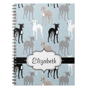 Carnet Greyhounds ou Whippets italiens