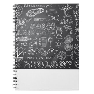Carnet Griffonnage de la Science de biologie dans le