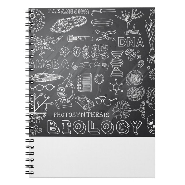 Carnet Griffonnage de la Science de biologie dans le (Devant)