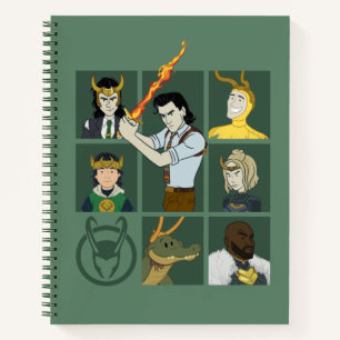 Carnet Grille de variables Loki