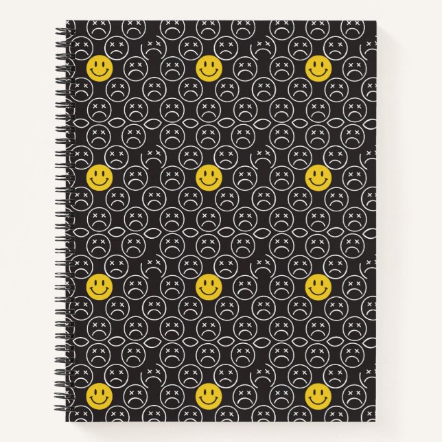 Carnet "Grim Grids & Grins Glissants : Une Mosaïque de Sw (Devant)