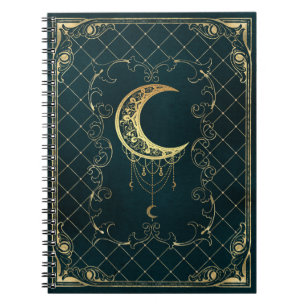 Carnet Grimoire de lune magique