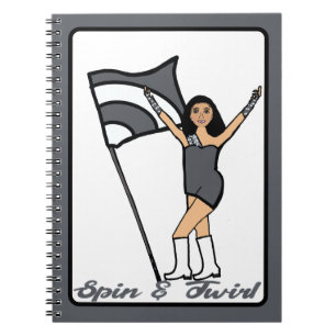 Carnet gris acier Dancer