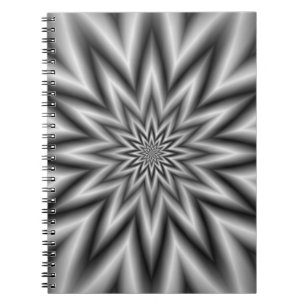 Carnet gris étoile