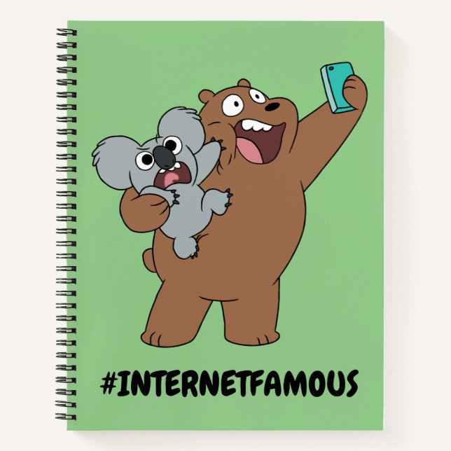 Carnet Grizz & Nom Nom - #InternetFamous (Devant)