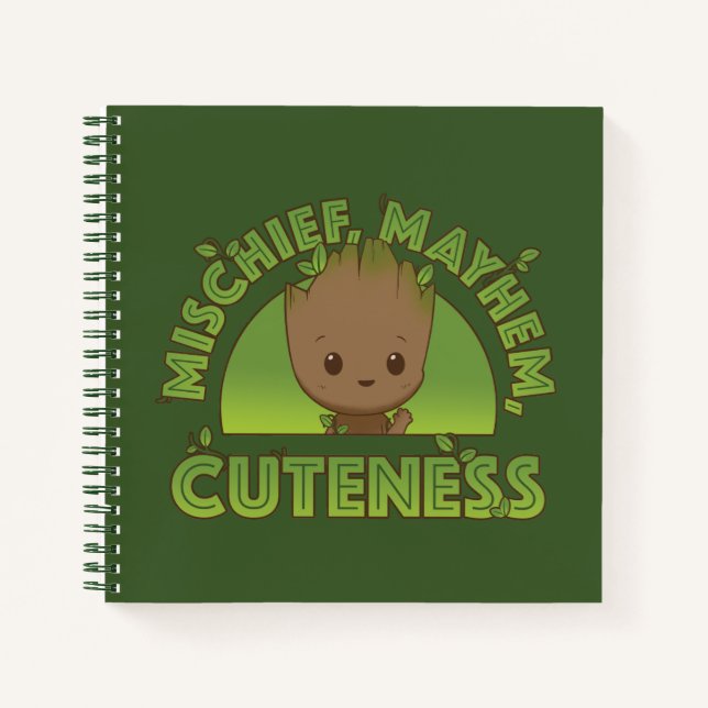 Carnet Groot - Mauvais, Mayhem, Mignité (Devant)