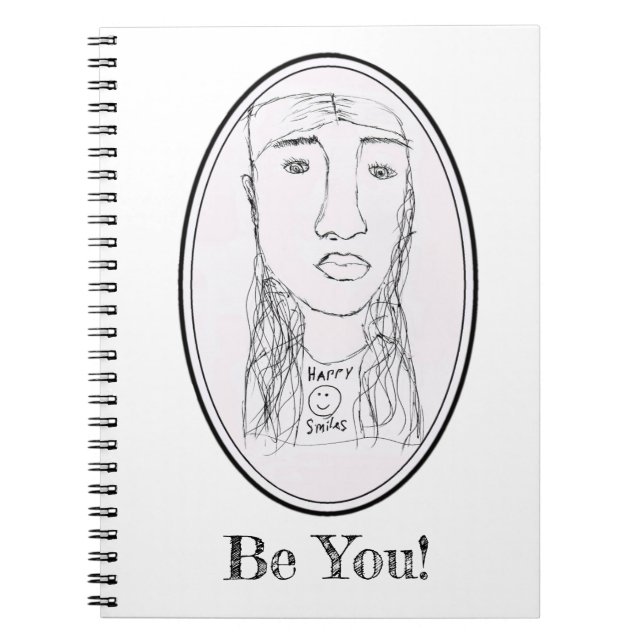 Carnet Gros Tête De Tête (Design Été) (Devant)